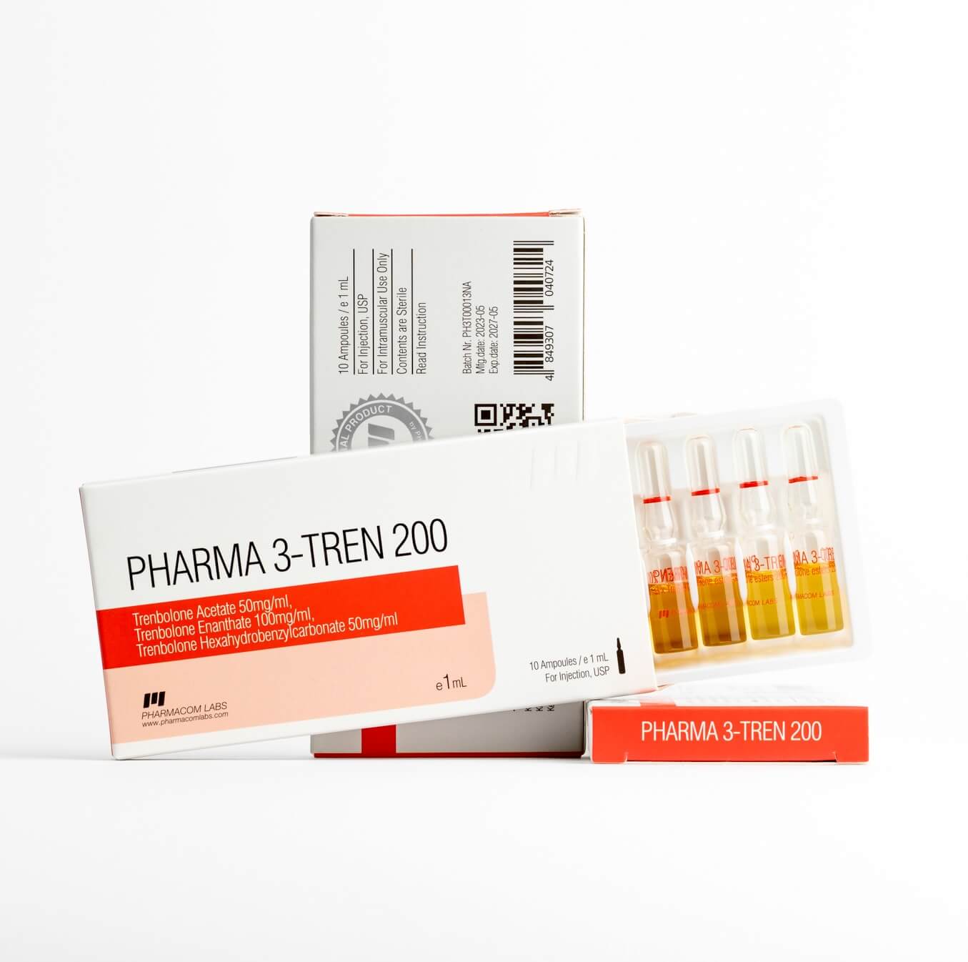 Pharma 3 TREN 200 Ampullen (10 x 1 ml x 200 mg) PHARMACOM