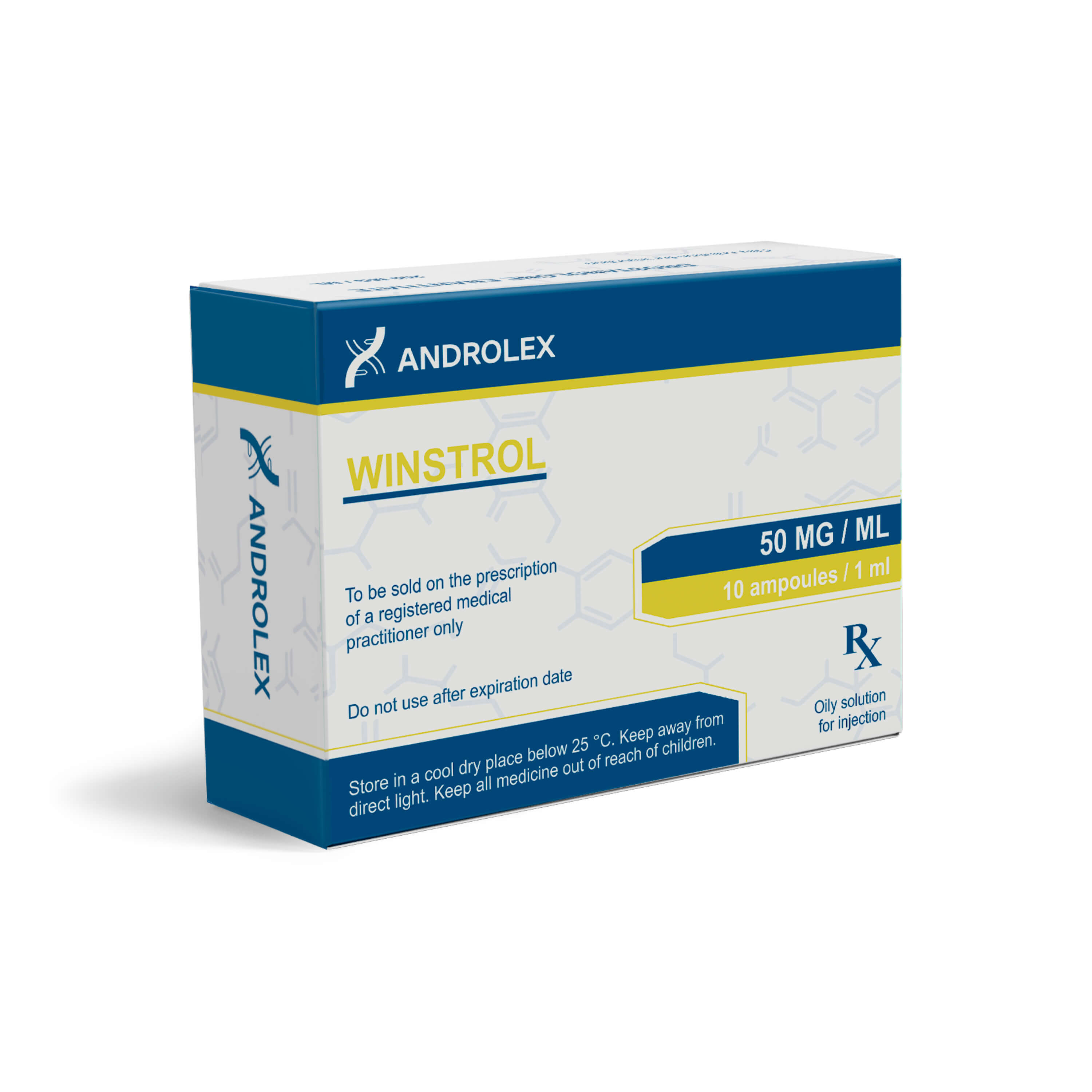 Androlex Amole Box Winstrol Stanozolol Injektion