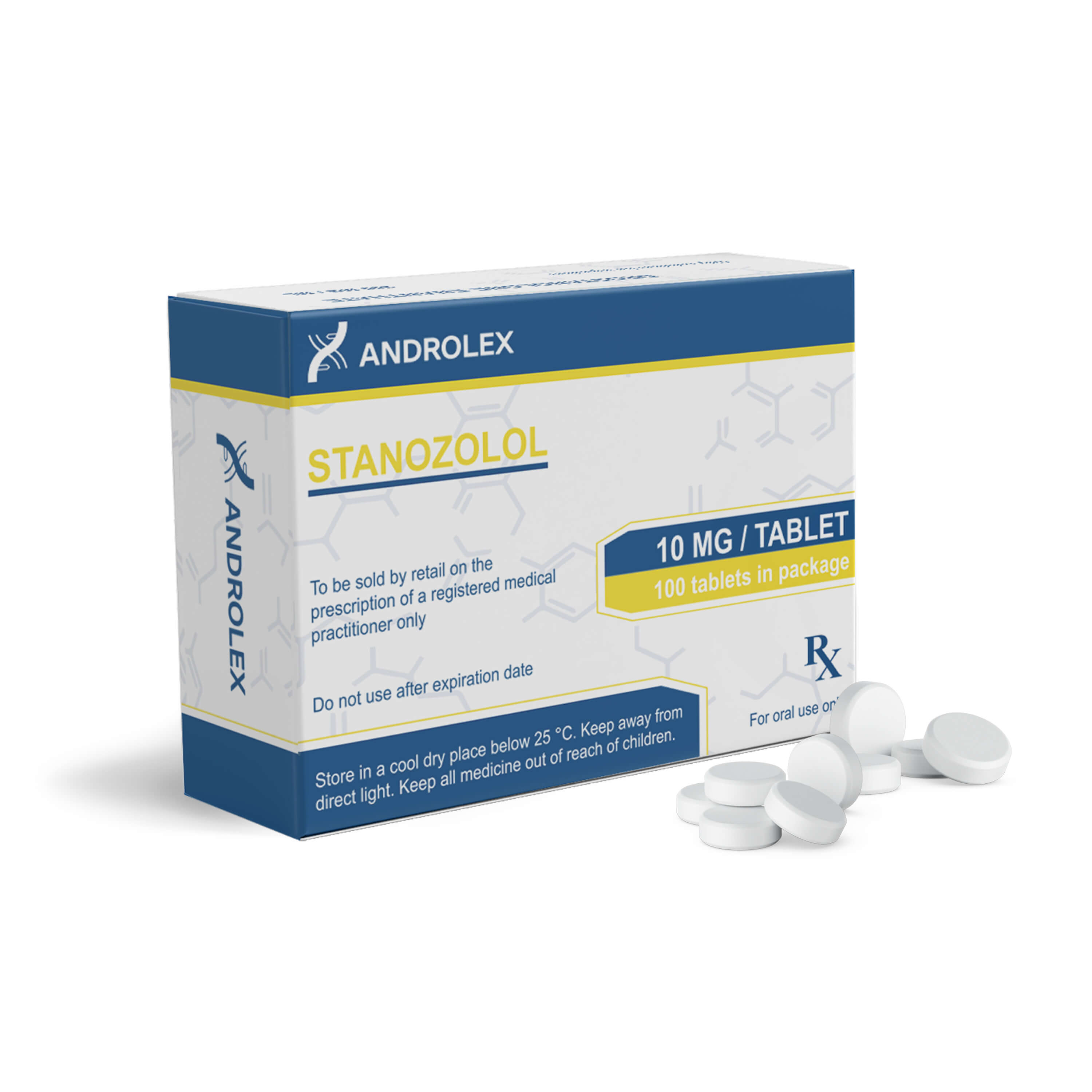 Androlex-Tabletten, Stanozolol, Winstrol (oral)