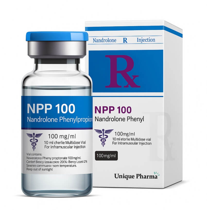 NPP 100 – Nandrolonphenylpropionat (100 mg/ml, 10 ml) – UNIQUE-PHARMA