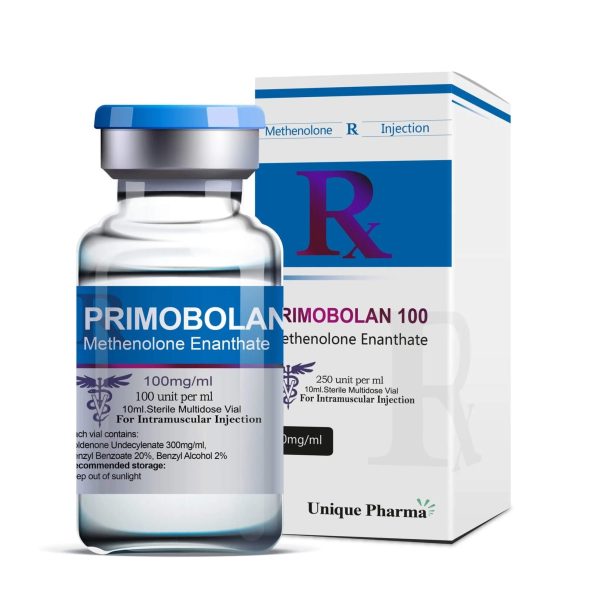 Primo 100 – Methenolon-Enanthat (100 mg/ml, 10 ml) – UNIQUE-PHARMA