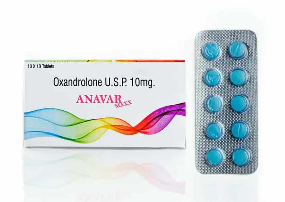 ANAVAR MAXX – Oxandrolon USP 10 mg, 100 Tabletten – POWERBOLIC