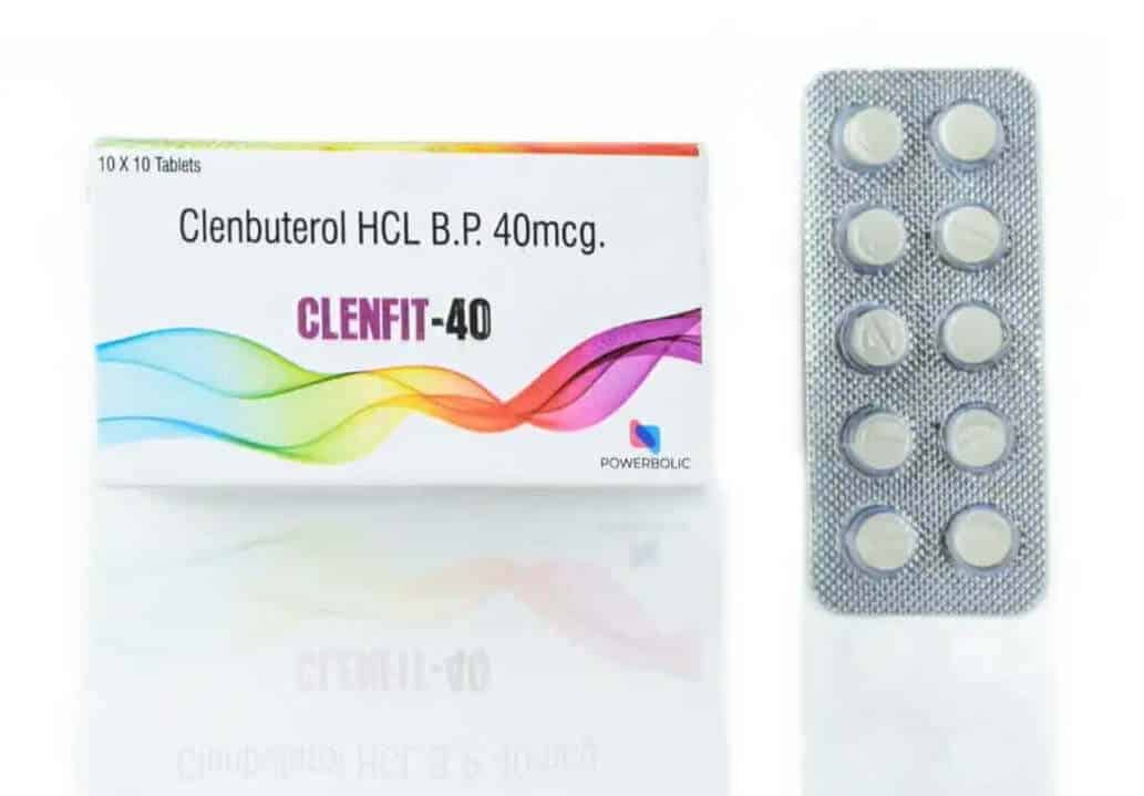 CLENFIT 40 MG – Clenbuterol HCl 40 µg, 100 Tabletten – POWERBOLIC