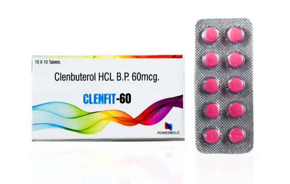 CLENFIT 60 MG – Clenbuterol HCl 60 µg, 100 Tabletten – POWERBOLIC