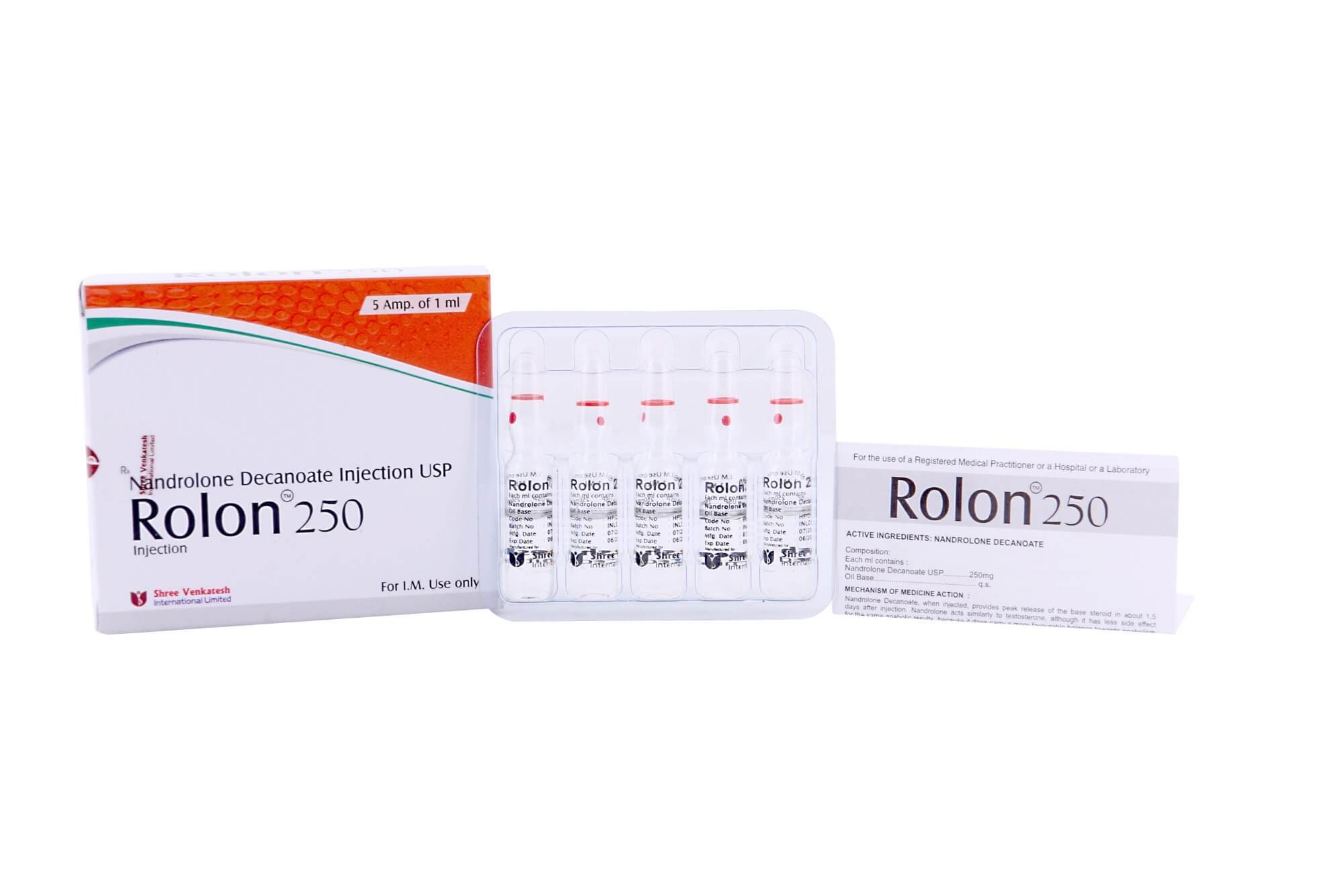 ROLON – Nandrolondecanoat 250 mg/ml (5 Ampullen à 1 ml) – Shree Venkatesh