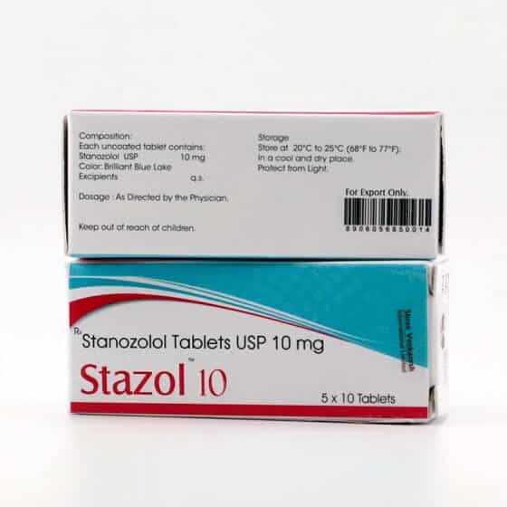 STAZOLE TAB - Stanozolol 10 mg (50 Tabletten) - Shree Venkatesh