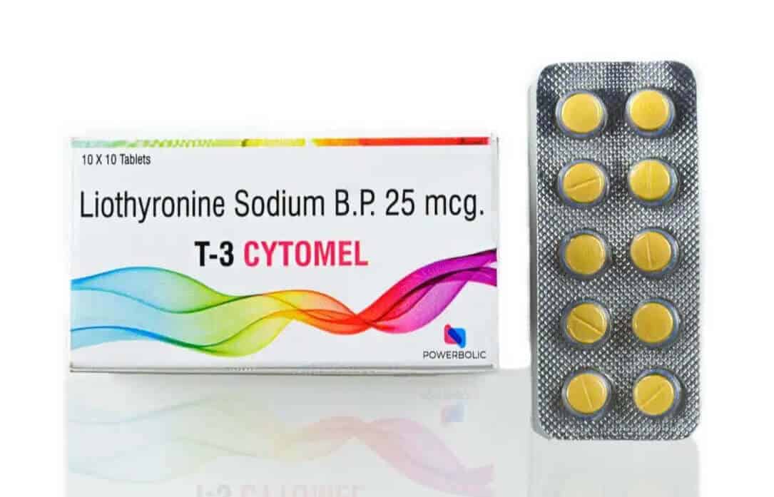 T3 TAB – Liothyroxin-Natrium BP 25 µg, 100 Tabletten – POWERBOLIC