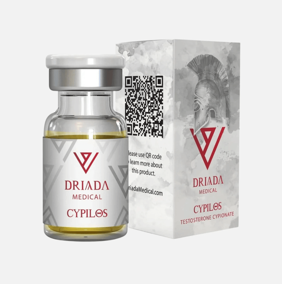 Cypilos 200 mg/ml (Testosteron Cypionat), 10-ml-Fläschchen – Driada Medical