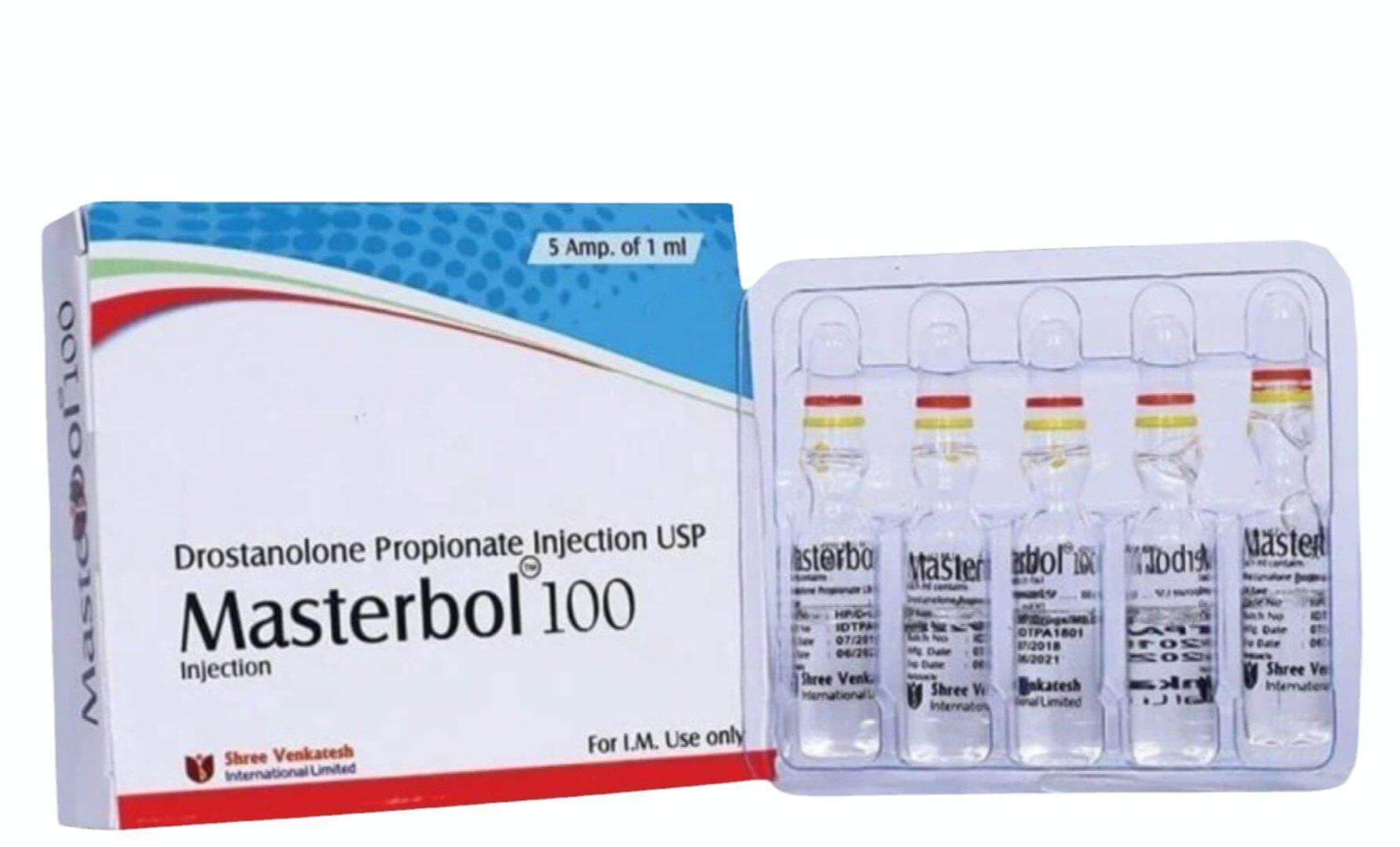 MASTERBOL 100 – Drostanolonpropionat 100 mg/ml (5 Ampullen à 1 ml) – Shree Venkatesh