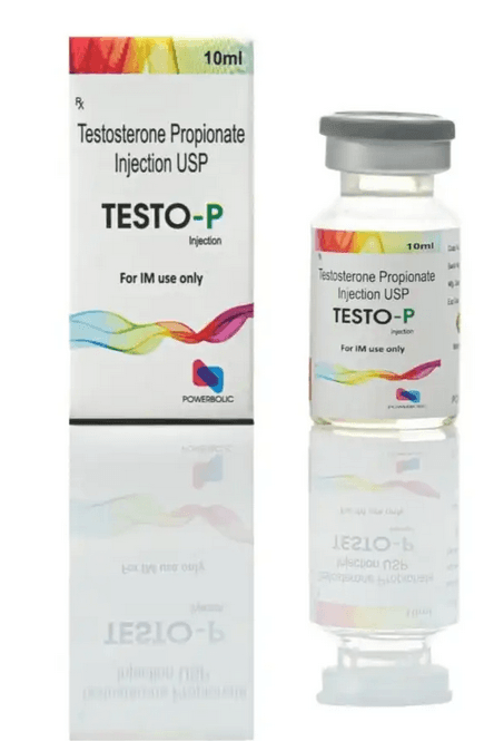 TESTO P 10 ml – Testosteronpropionat USP 100 mg – POWERBOLIC