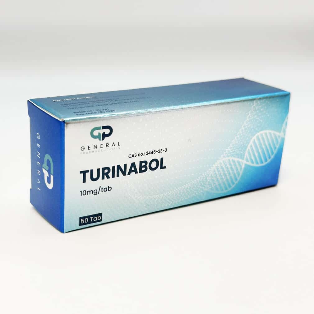 Turinabol 10 mg 50 Tabletten - General-Pharma