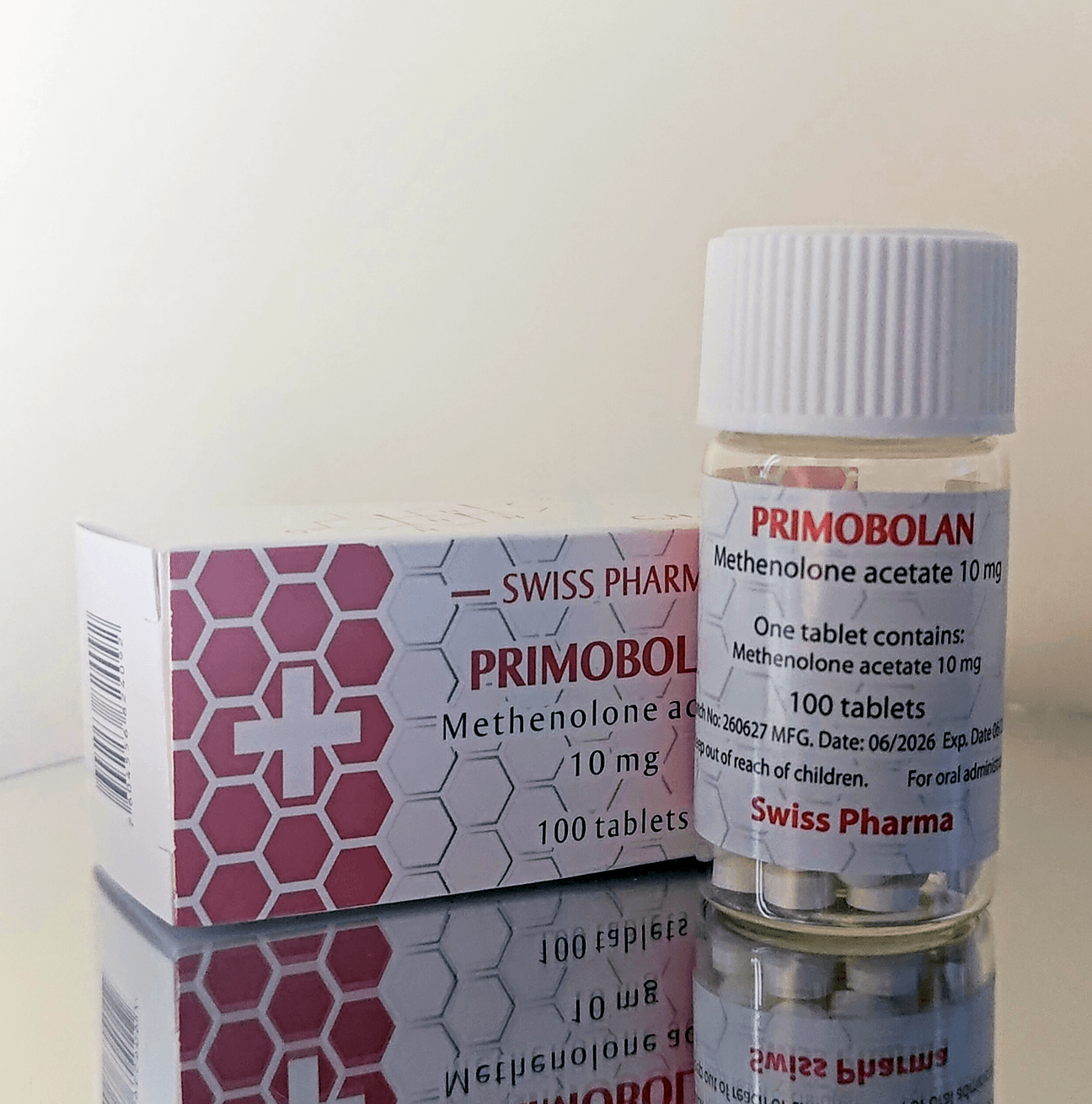 Primobolan tablet 100tabs 10mg/tab - Swiss-Pharma